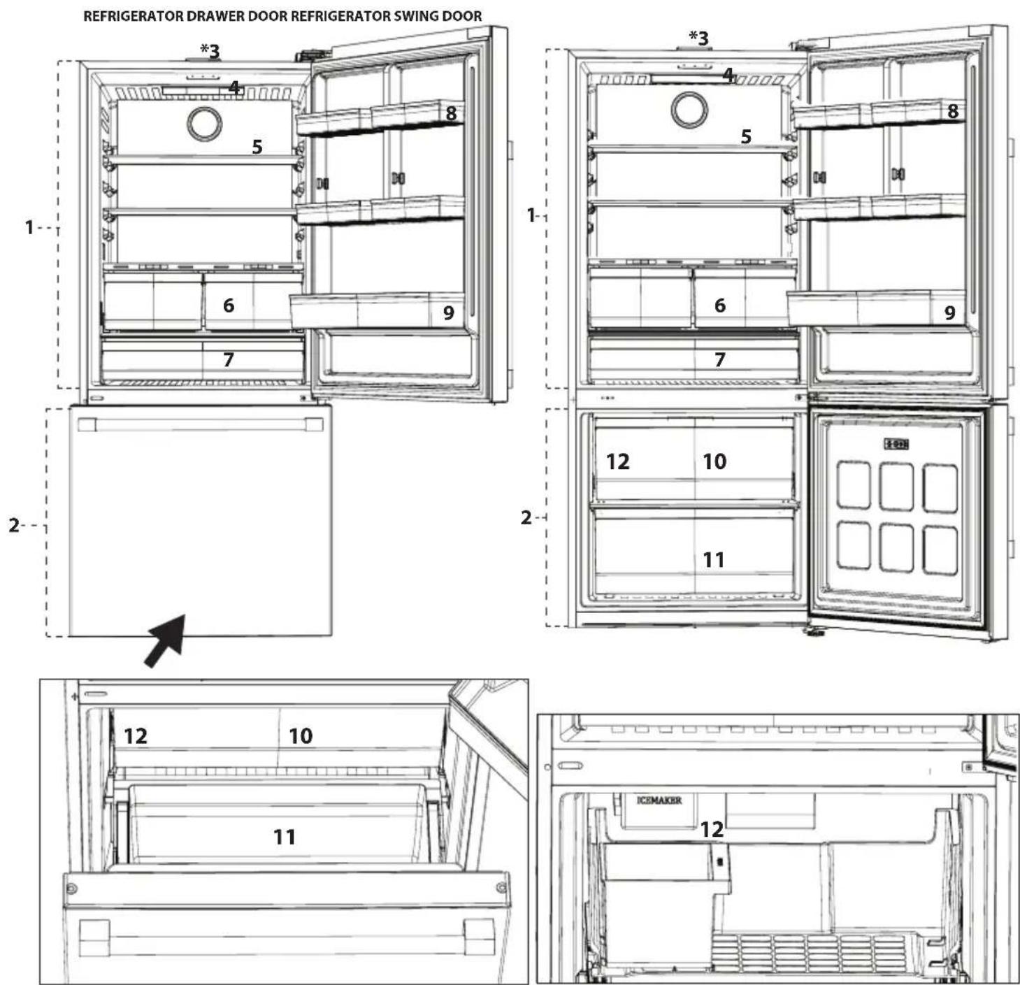 BEKO BFBF30216SSL - Maintenance and cleaning 20 - 1