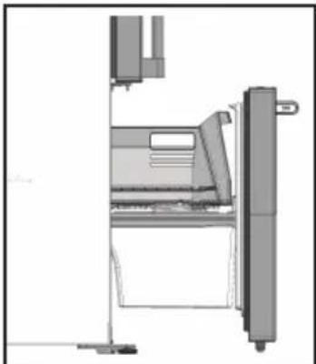 BEKO BFBF30216SSL - Door and Printer Removal - 1