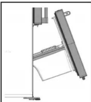 BEKO BFBF30216SSL - Door and Printer Removal - 4