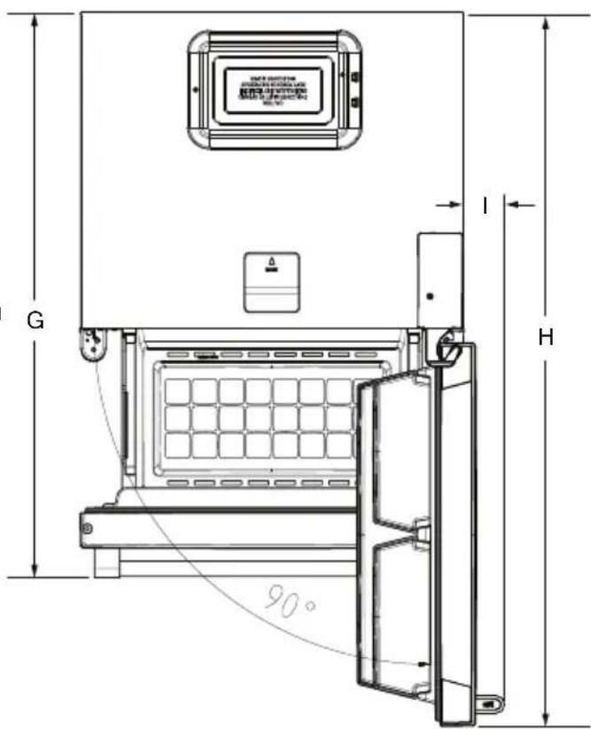 BEKO BFBF30216SSL - PUERTA DEL CAJON DEL REFRIGERADOR - 2