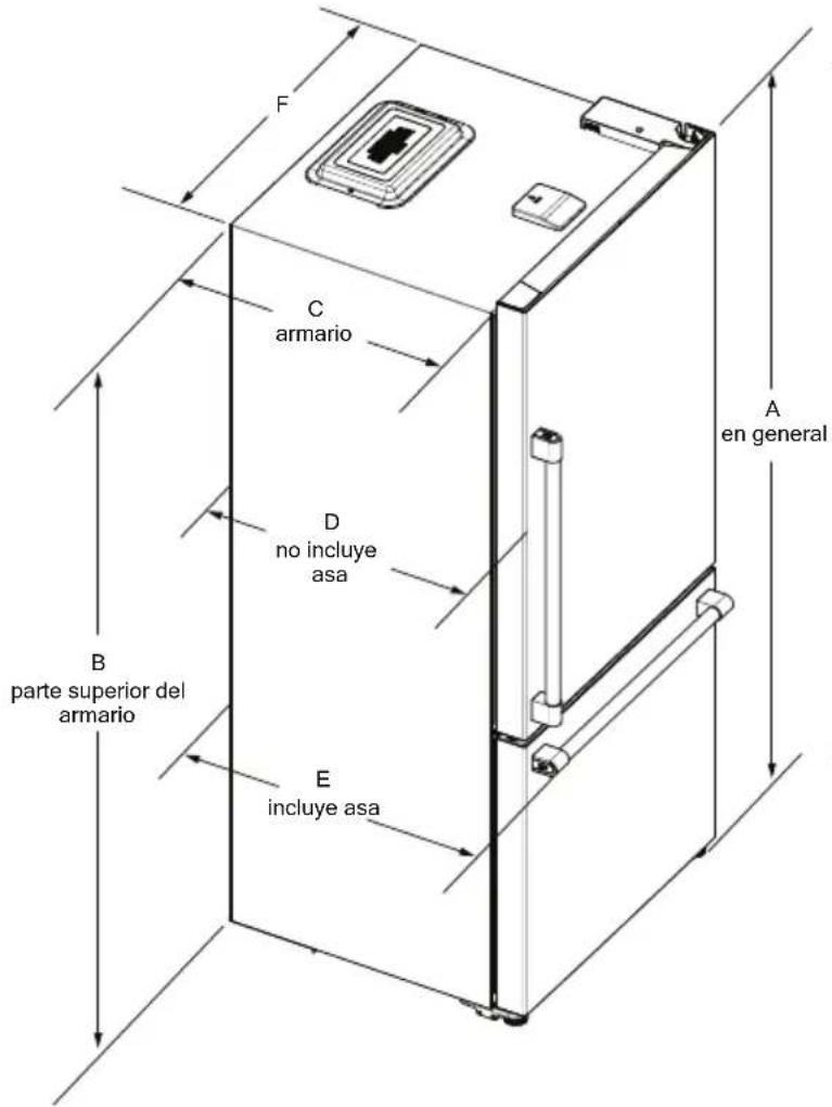 BEKO BFBF30216SSL - PUERTA DEL CAJON DEL REFRIGERADOR - 1
