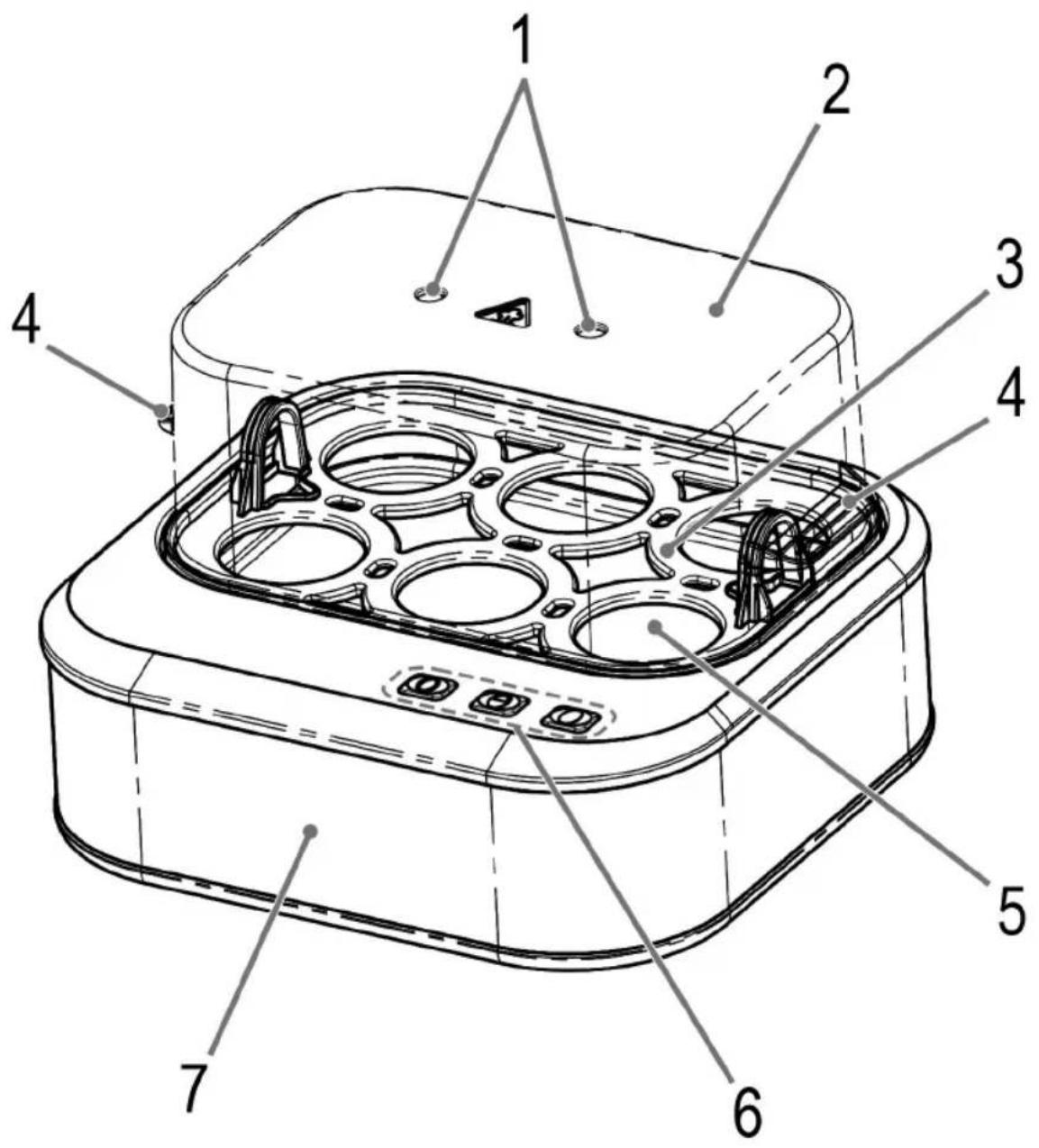 PROFICOOK PC-EK 1276 - Übersicht der Bedienelemente - 1
