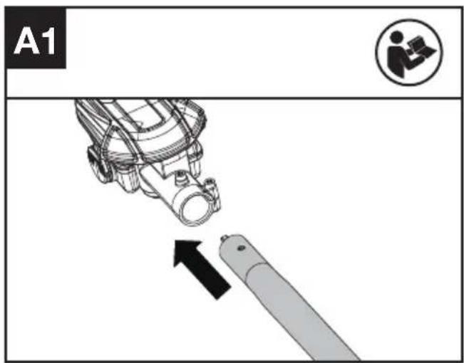 KRESS KC330.9 - CUTTING HEAD ASSEMBLY (SEE FIG. A1, A2) - 1