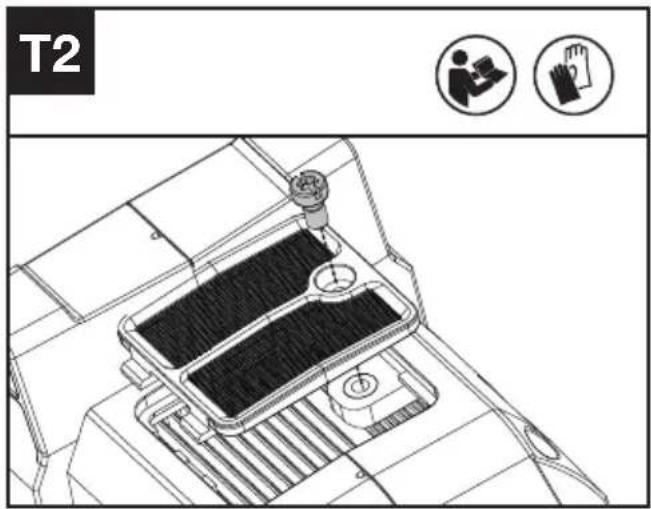 KRESS KC330.9 - INSPECKING AND MAINTAINING THE CHAIN SPROCKET - 5
