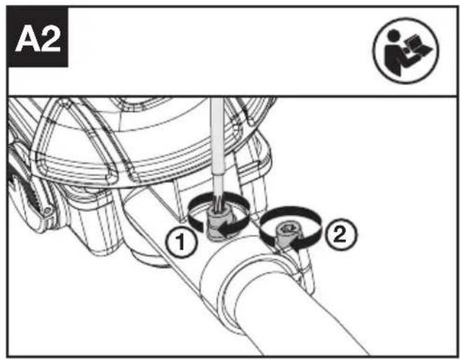 KRESS KC330.9 - ASSEMBLAGGIO DELLA TESTA DI TAGLIO (VEDERE FIG. A1, A2) - 2