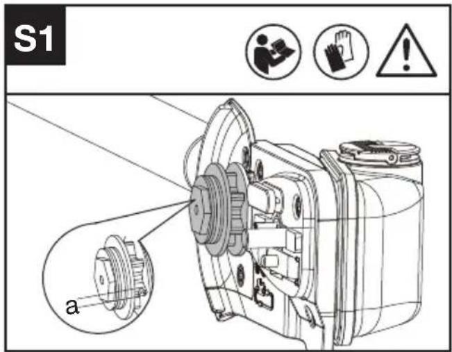 KRESS KC330.9 - WARNING: Innan du kontrollerar måste du stångsågen av stången och ta bort batteriet. - 1