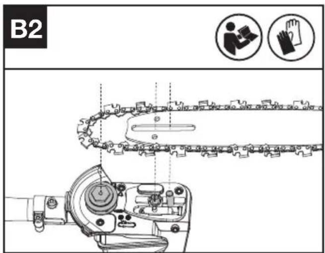KRESS KC330.9 - MONTAGE VAN DE SNOEIKOP (ZIE AFB. A1, A2) - 4
