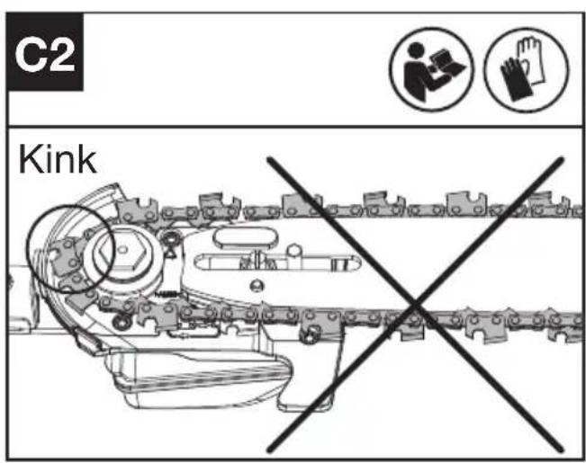 KRESS KC330.9 - CHAIN AND GUIDE BAR ASSEMBLY - 5