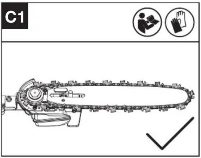 KRESS KC330.9 - CHAIN AND GUIDE BAR ASSEMBLY - 4
