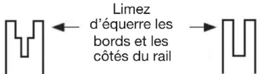 KRESS KC330.9 - CONDITIONS QUI NÉCESSITENT D'ENTRETENIR LA CHAÎNE ET LE GUIDE: - 1