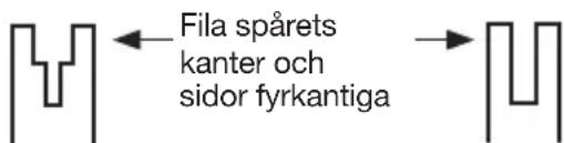 KRESS KC330.9 - TILLSTÅND SOM KRÄVER UNDERHÅLL AV KEDJA OCH SVÄRD : - 1