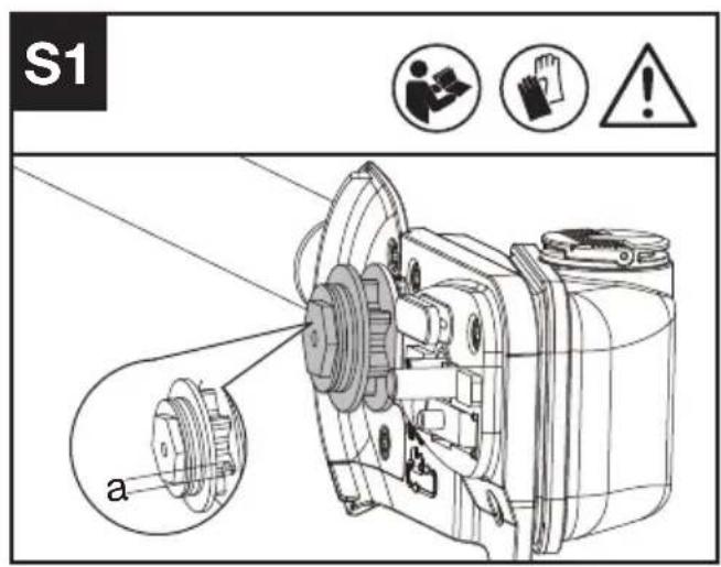 KRESS KC330.9 - INSPECKING AND MAINTAINING THE CHAIN SPROCKET - 2