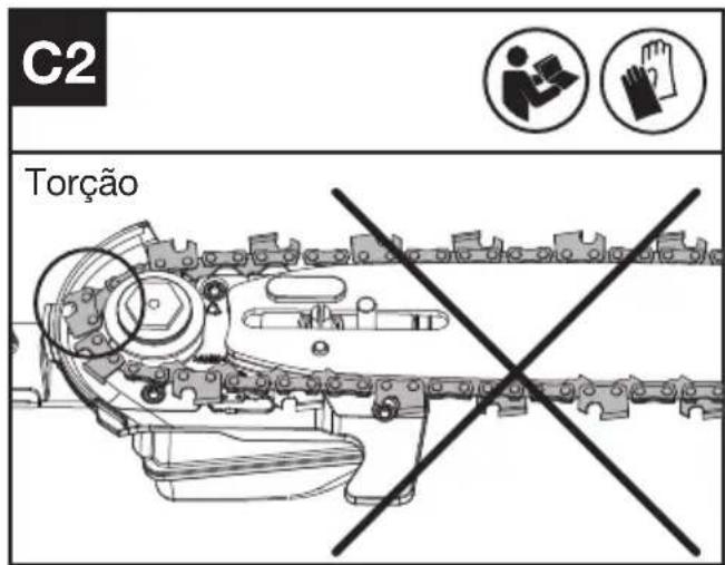 KRESS KC330.9 - MONTAGEM DA CORRENTE E DA BARRA- GUIA - 3