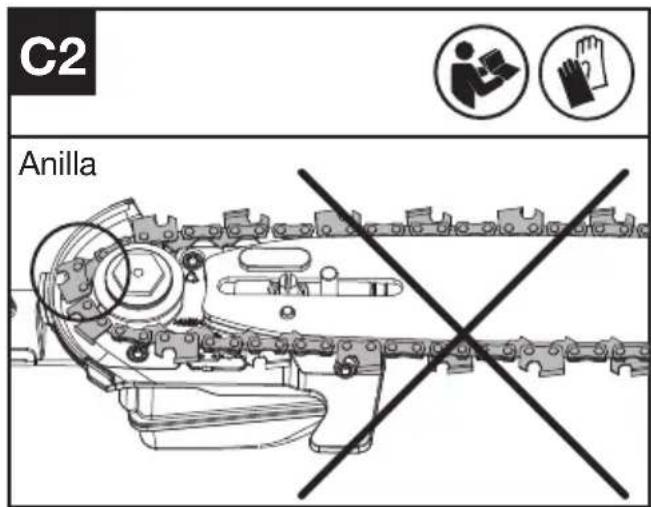 KRESS KC330.9 - ENSAMBLAJE DE LA CADENA Y LA BARRA GUÍA - 3