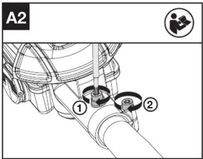 KRESS KC330.9 - CUTTING HEAD ASSEMBLY (SEE FIG. A1, A2) - 2