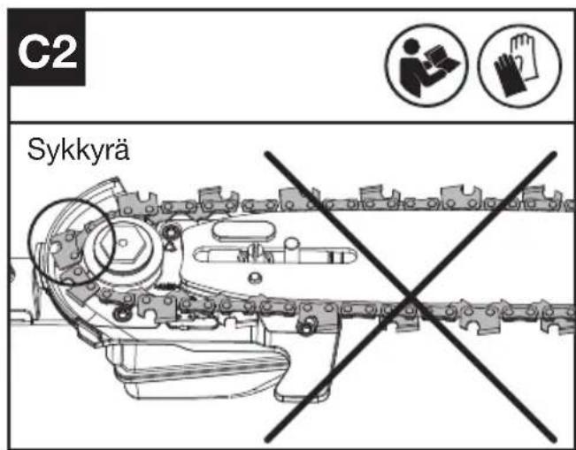 KRESS KC330.9 - KETJUN JA TERÄLEVYN KOKOAMINEN - 5