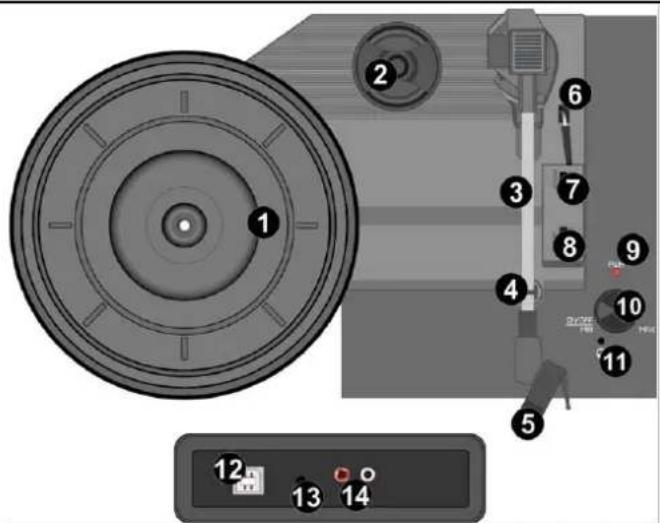 Audizio RP114 - Autostop switch ON/OFF - 1