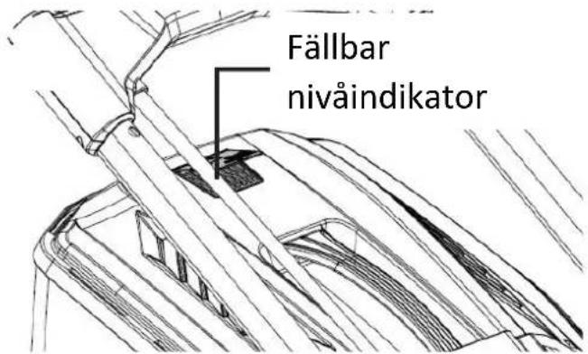 Fuxtec FX-E2RM51 - Nivåindikator för gräsuppsamlingskorg - 1