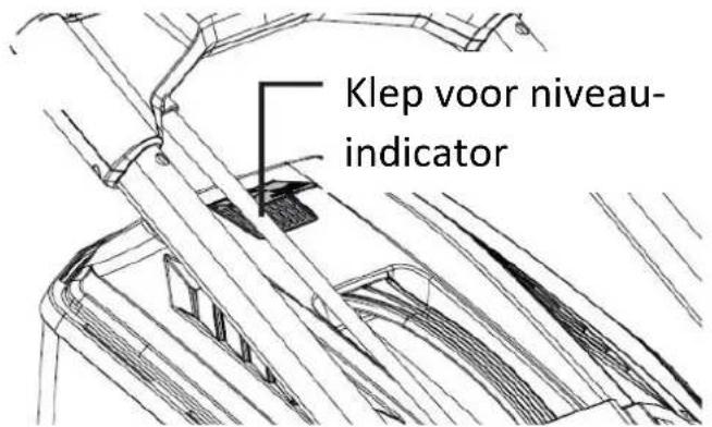 Fuxtec FX-E2RM51 - Vulstandindicator van de grasopvangbak - 1