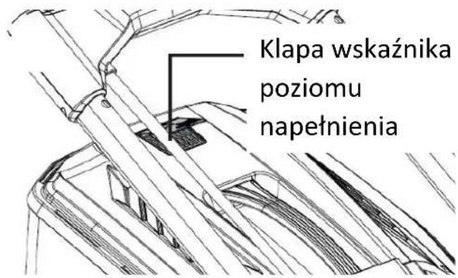 Fuxtec FX-E2RM51 - Wskaźnik poziomu napełnienia kosza na trawę - 1
