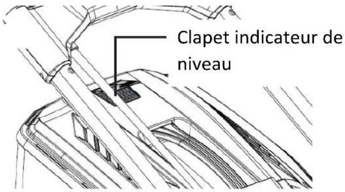 Fuxtec FX-E2RM51 - Indicateur de niveau du bac de ramassage - 1