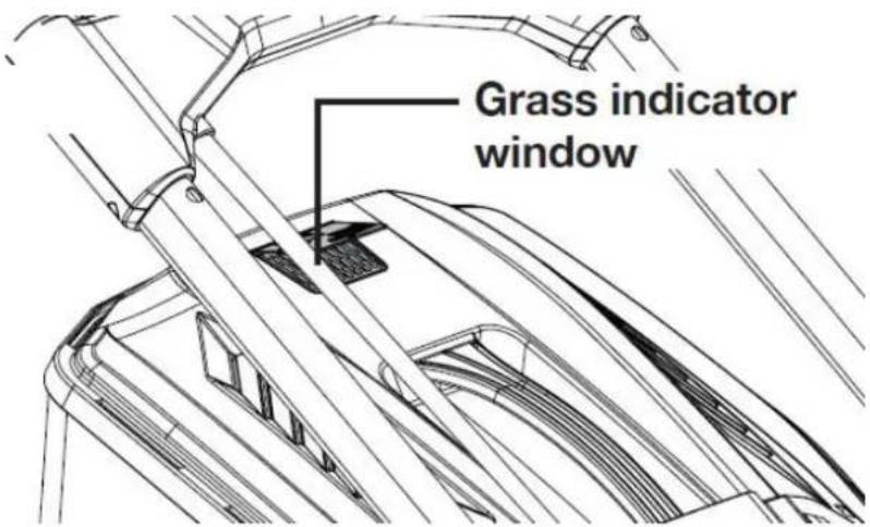 Fuxtec FX-E2RM51 - Grass bag filling level indicator - 1
