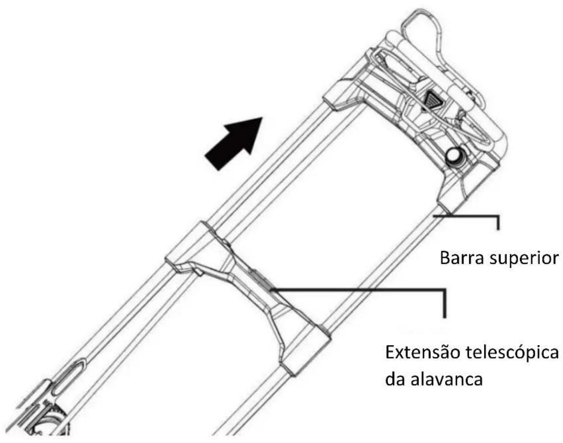 Fuxtec FX-E2RM51 - Posicionamento do suporte - 2