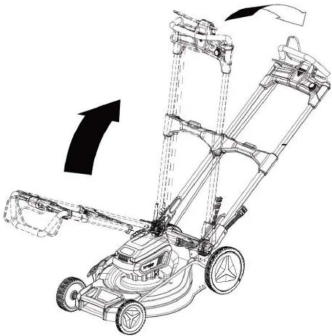Fuxtec FX-E2RM51 - posizionamento del tirante - 1