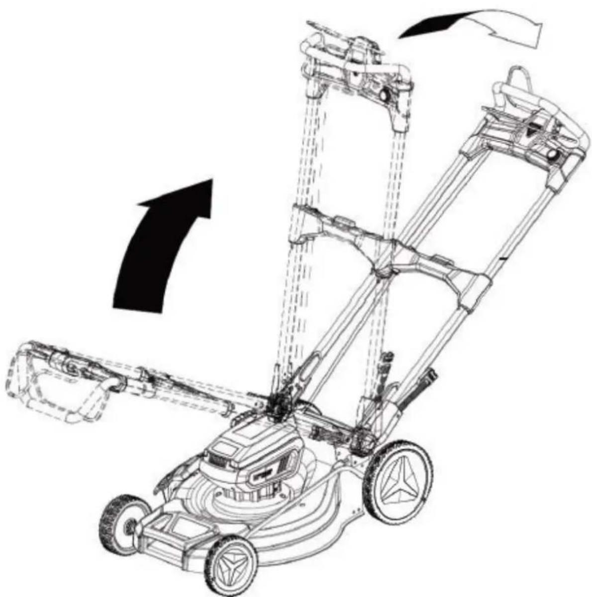 Fuxtec FX-E2RM51 - Handle assembly - 1