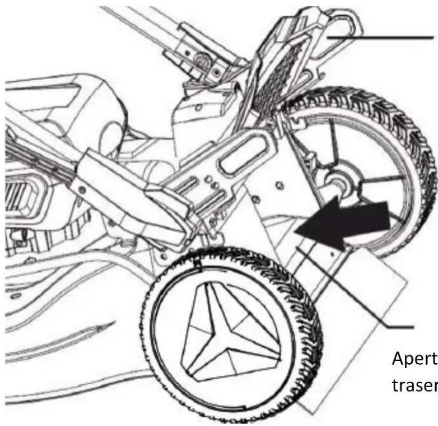 Fuxtec FX-E2RM51 - Montaje del kit de mulching - 1