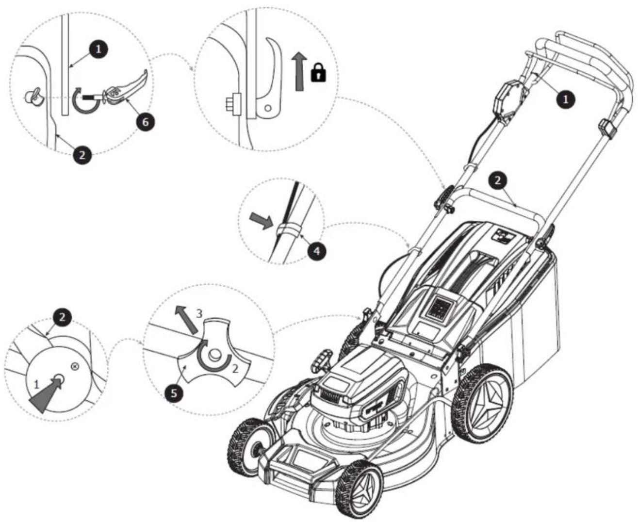Fuxtec FX-E2RM46 - Hinweis: - 1