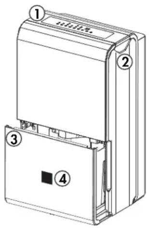 DANBY DDR050BJP2WDB - CARACTERISTICAS - 1