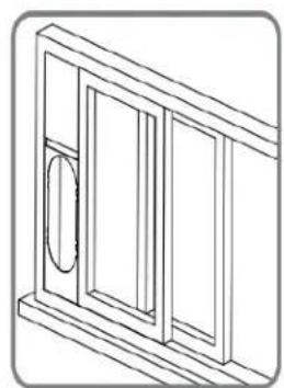 DANBY DPA120DCHIWDB - INSTALLING THE WINDOW KIT - 4
