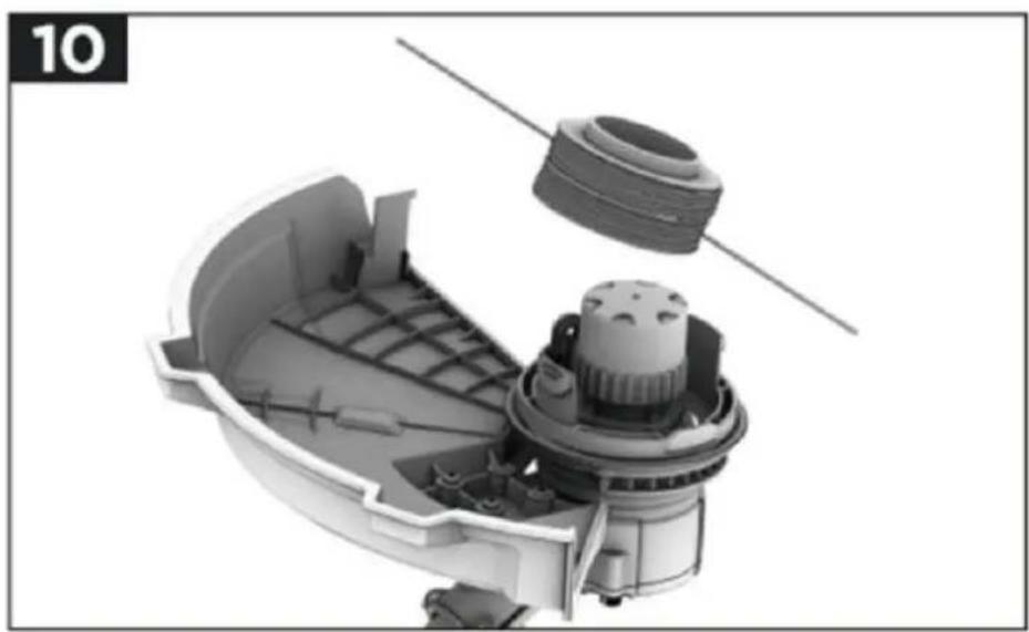 Fuxtec FX-E2MS - Installazione dello schermo protettivo - 4