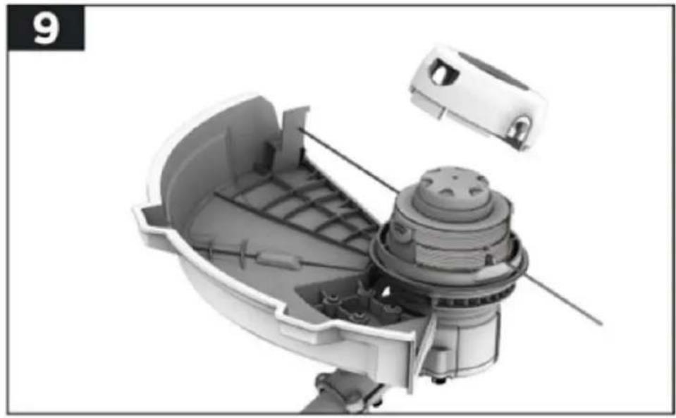 Fuxtec FX-E2MS - Attaching the shoulder strap - 3