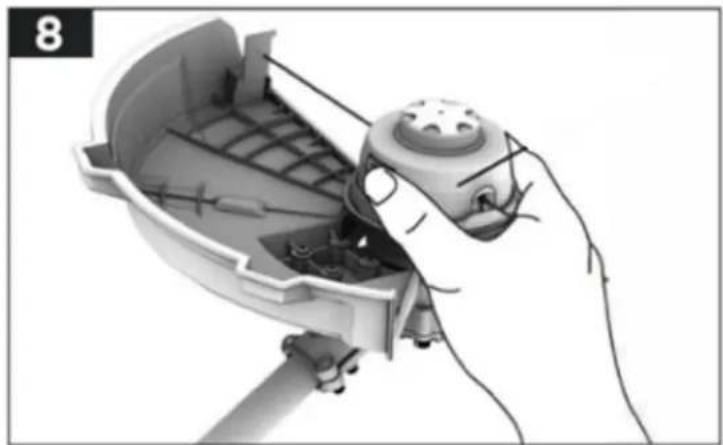 Fuxtec FX-E2MS - Attaching the shoulder strap - 2