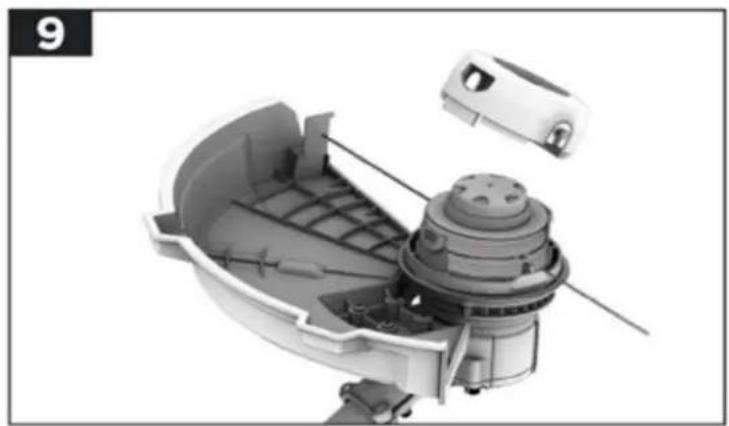 Fuxtec FX-E2MS - Instalando a cinta riser - 1