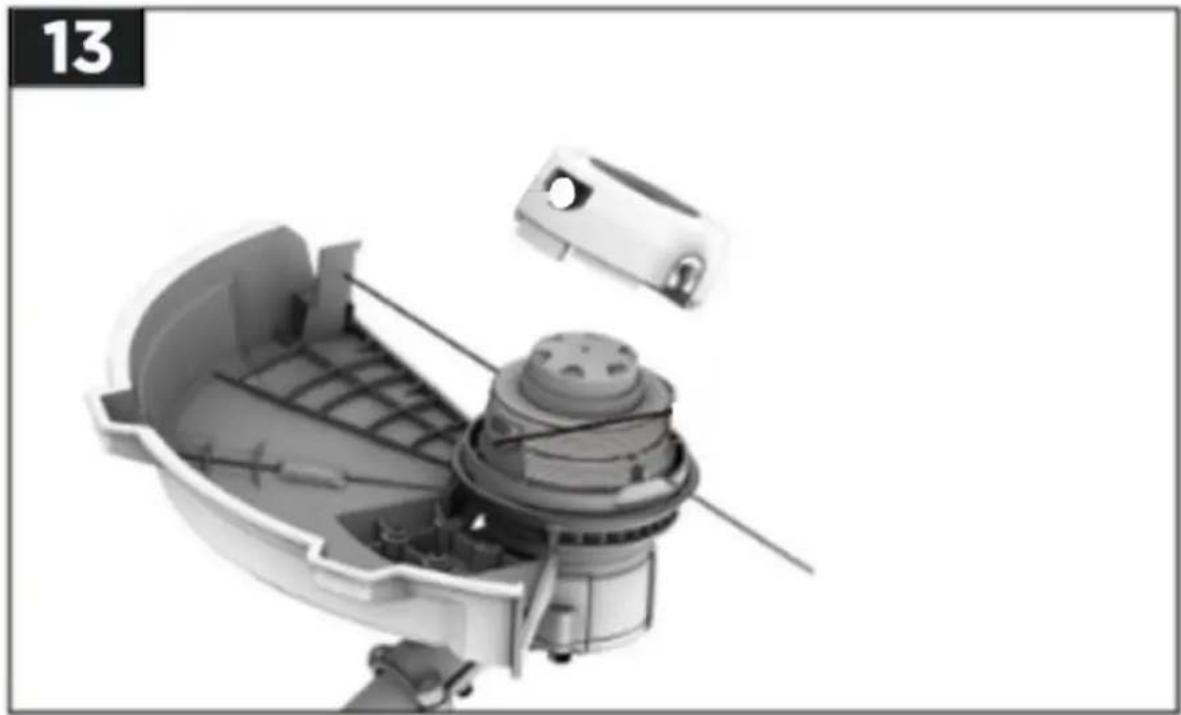Fuxtec FX-E2MS - Installazione dello schermo protettivo - 7