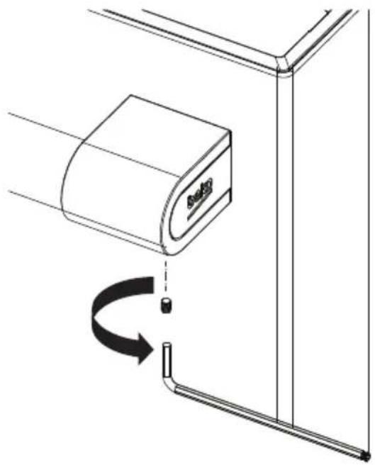 BEKO BFBF30116WHIM - Instalación de manijas de puertas - 6