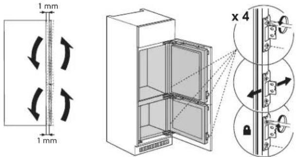 KITCHENAID KBBX102MPA - Door Panel Alignment - 2