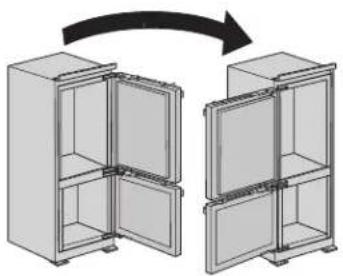 KITCHENAID KBBX102MPA - Refrigerator Door Reversal - 1