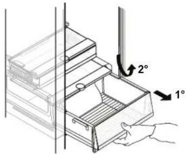 KITCHENAID KBBX102MPA - Remove and Replace Drawers - 1