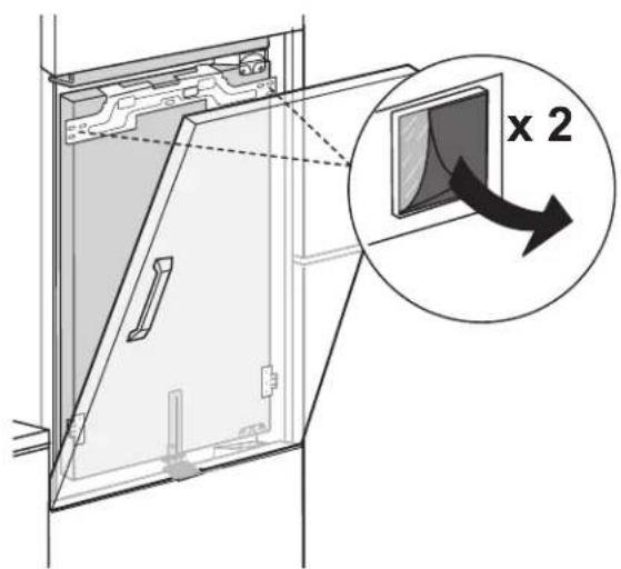 KITCHENAID KBBX102MPA - Refrigerator Door Panel Installation - 2