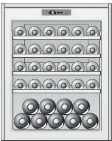 HOTPOINT HA6 WC71101 - Způsob skladování - 4