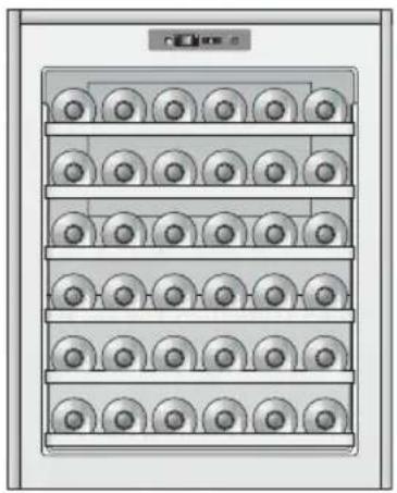 HOTPOINT HA6 WC71101 - LAGRE FLASKENE - 1