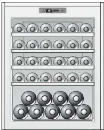 HOTPOINT HA6 WC71101 - Pravila odlaganja - 6