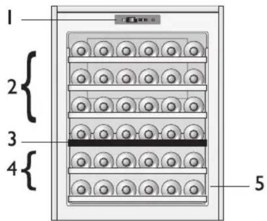 HOTPOINT HA6 WC71101 - DESCRIPCIÓN DEL APARATO - 1