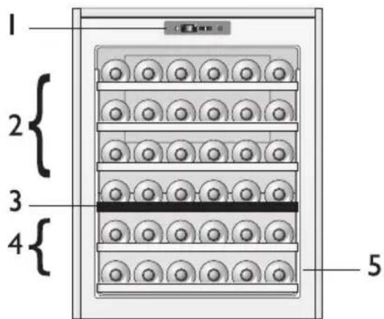 HOTPOINT HA6 WC71101 - ОПИСАНИЕ НА УРЕДА - 1