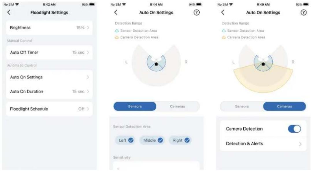 TP-LINK Tapo TC41 - Paramètres du projecteur - 1