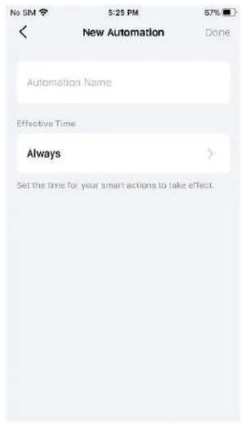 TP-LINK Tapo TC41 - Option 3 : Créez vos propres actions - 3